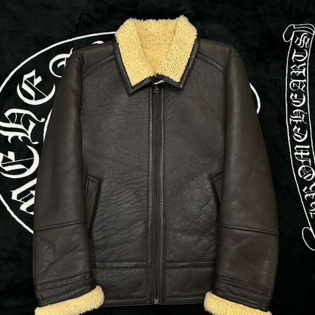 럭스통 가죽 B-3 무스탕