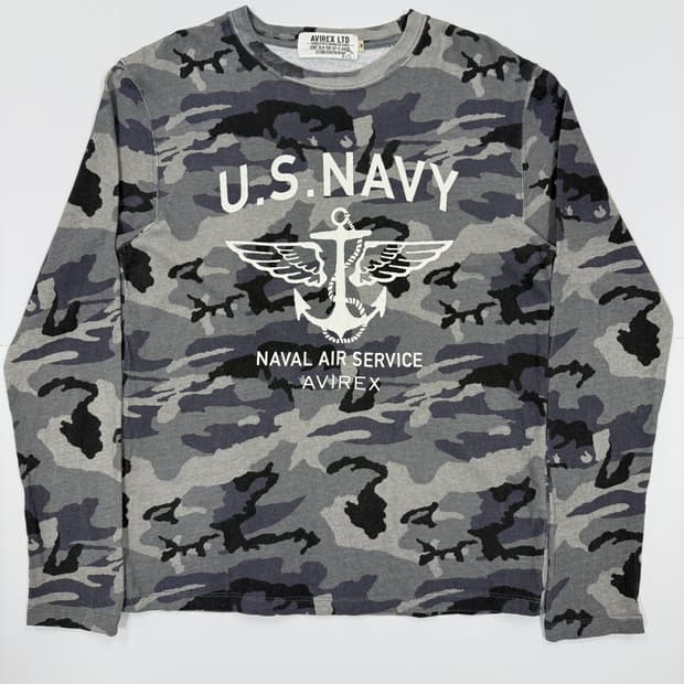 아비렉스 LTD U.S NAVY 티셔츠