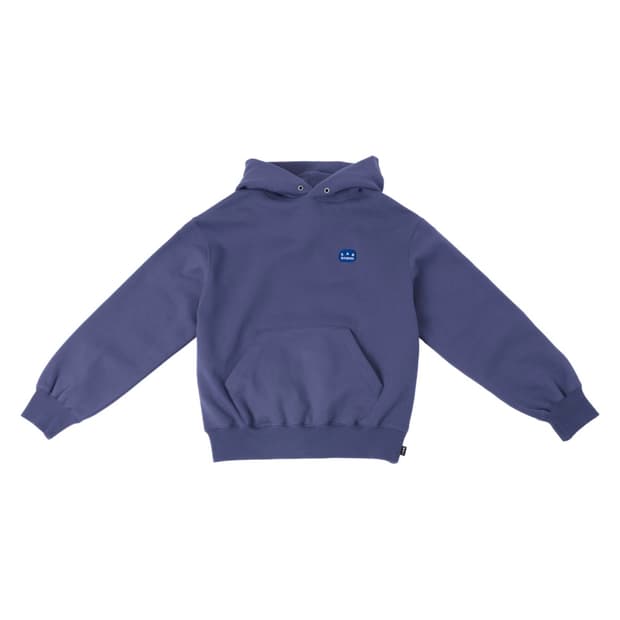 [S,M,L,XL] 아이앱 스튜디오 아이앱 패치 후디 블루