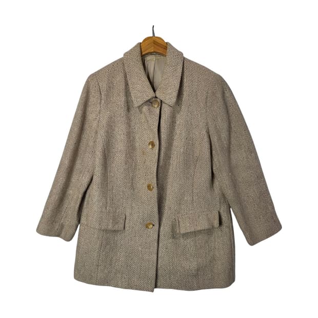 [Burberry] 버버리 런던 모헤어 헤링본 자켓