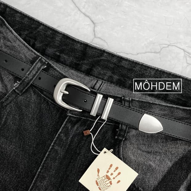 [Uinsex] 클래식 미디움 펠레 이태리가죽 벨트