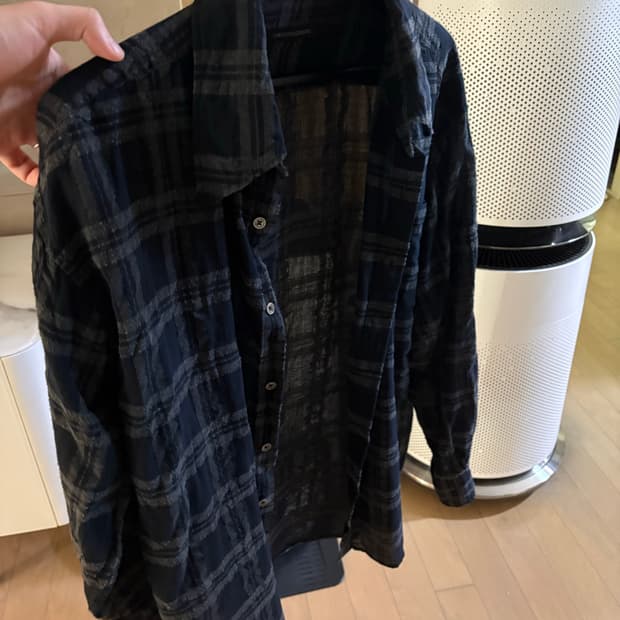 해칭룸 체크셔츠