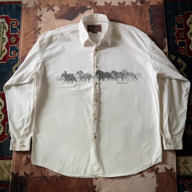 Malboro classic Horses print Shirt