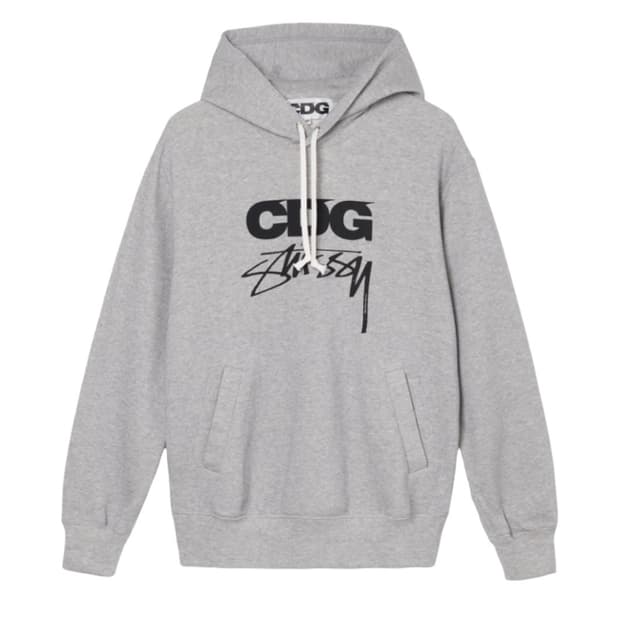 스투시 cdg 후드티