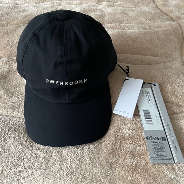 릭오웬스 / 25ss 볼캡 / M