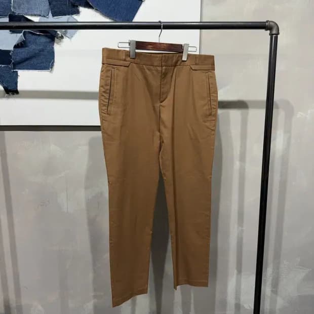 (34인치) 시스템옴므 한섬 클래식 캐주얼 면바지 치노팬츠