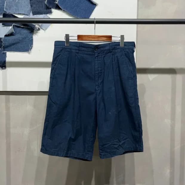 (32~33인치) 헨리코튼 캐주얼 클래식 면반바지