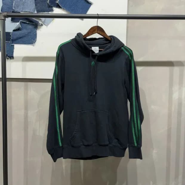 (95) 아디다스 올드스쿨 빈티지 백 프린팅 후드티