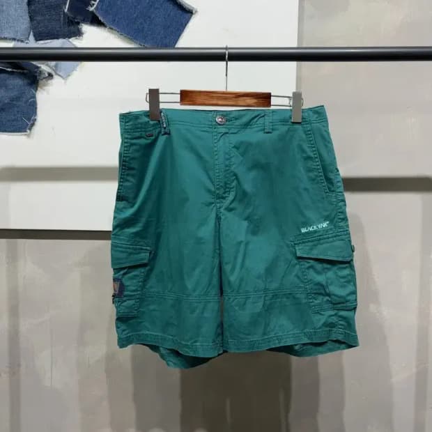 (33인치) 블랙야크 등산 아웃도어 면반바지