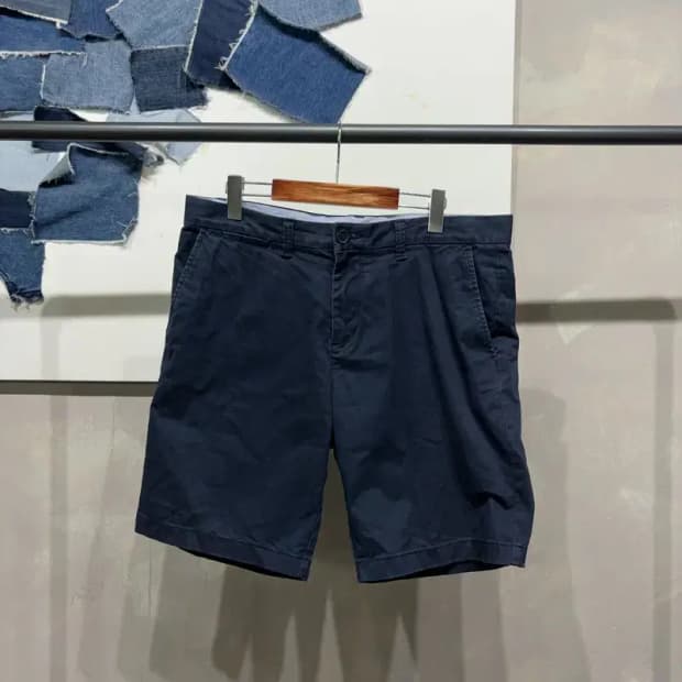 (34인치) 타미힐피거 캐주얼 면반바지