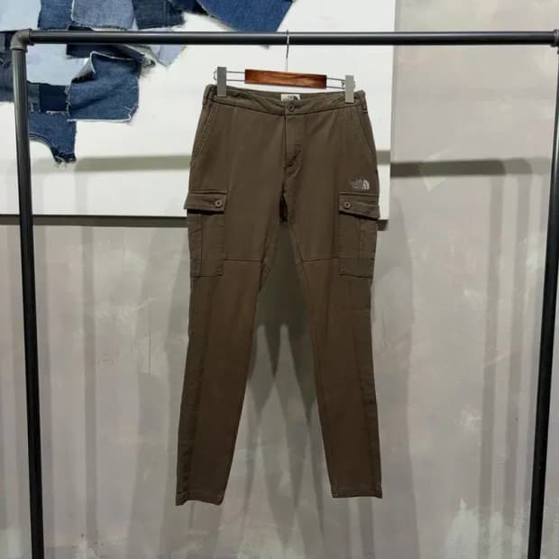 (27인치) 노스페이스 여성 화이트라벨 카고팬츠 면바지