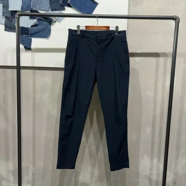(32~34인치) 코스 COS 캐주얼 밴딩 시어서커 바지 팬츠