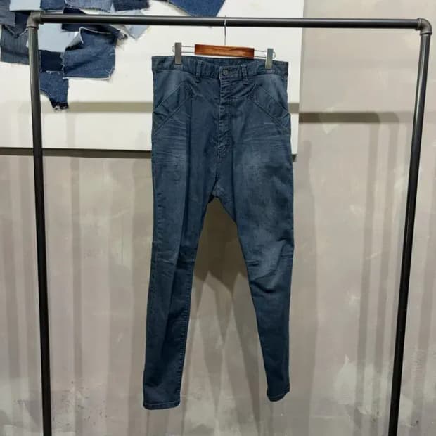 (30인치) 게스 캐주얼 스판 워싱 청바지 데님팬츠