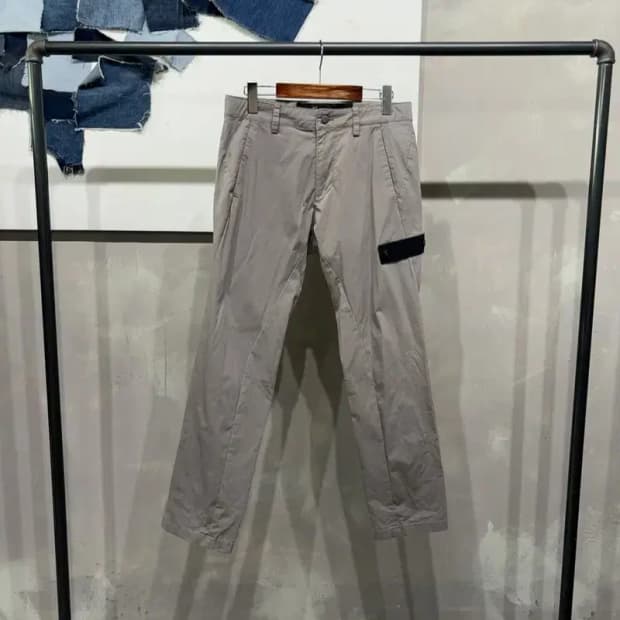(28인치) 내셔널지오그래픽 여성 아웃도어 와펜 면바지 치노팬츠