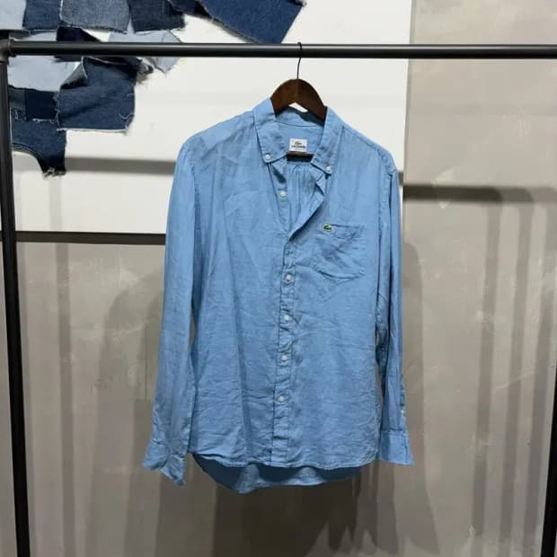 (105) 라코스테 캐주얼 클래식 린넨 셔츠 남방