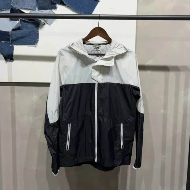 (100) 뉴발란스 캐주얼 홑겹 바람막이 자켓