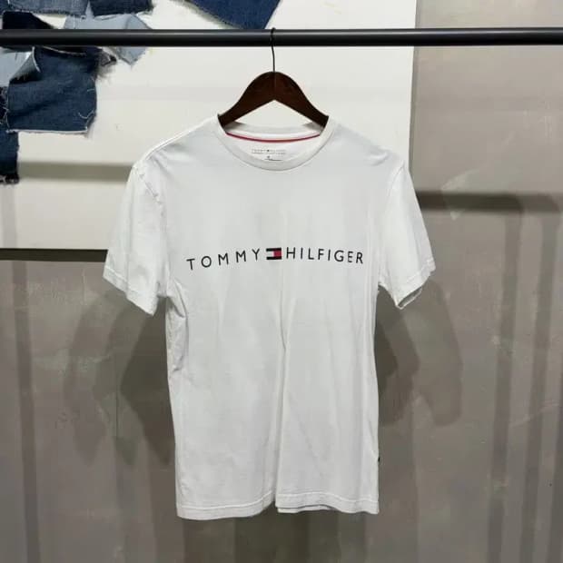 (95) 타미힐피거 캐주얼 프린팅 반팔 티