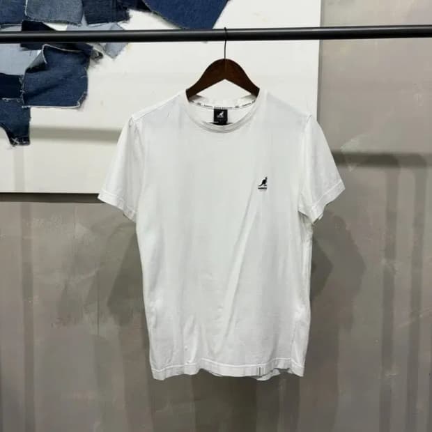 (90) 캉골 여성 캐주얼 자수 반팔 티