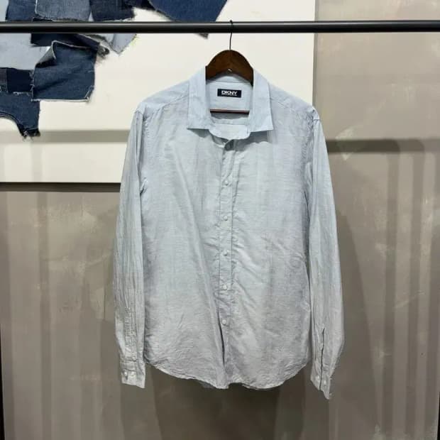 (105) 디케이엔와이 DKNY 한섬 캐주얼 린넨 셔츠 남방