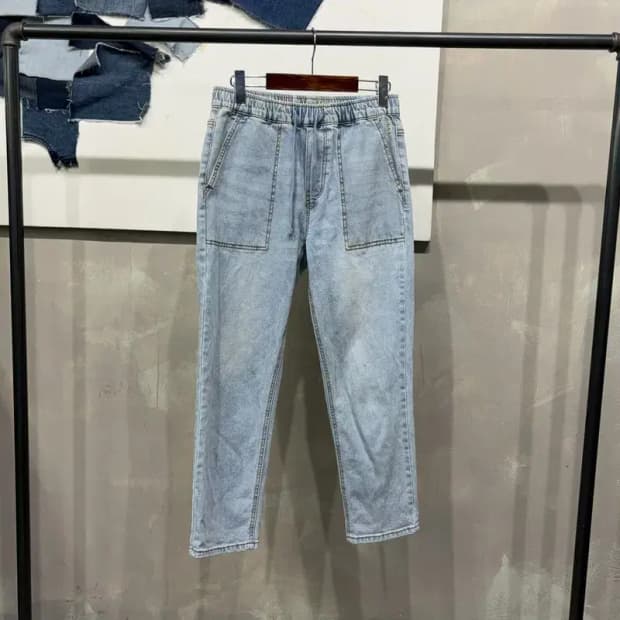 (24~26인치) 지프 캐주얼 밴딩 스판 데님팬츠 청바지
