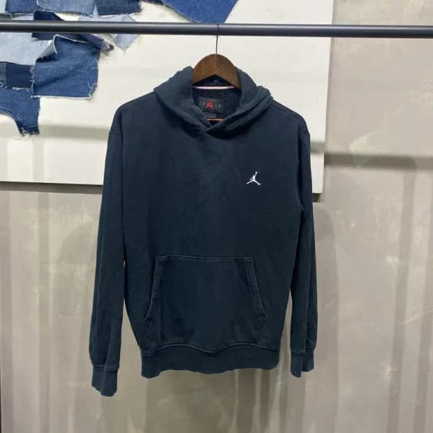 (95) 나이키 조던 스트릿 자수 기모 후드티