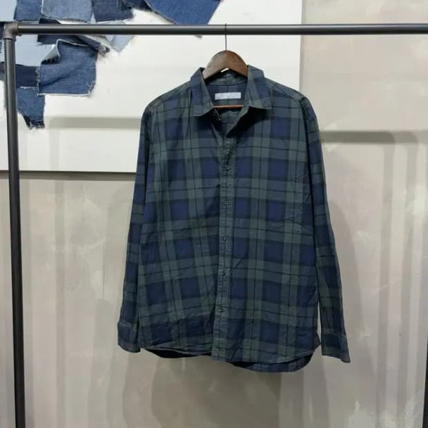 (110) 에잇세컨즈 캐주얼 체크셔츠 남방