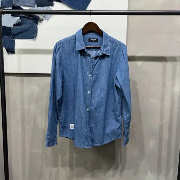 (105) 버커루 여성 캐주얼 데님 청셔츠 남방