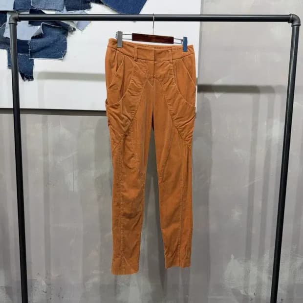 (26인치) 타임 한섬 여성 캐주얼 골덴 코듀로이 팬츠 바지