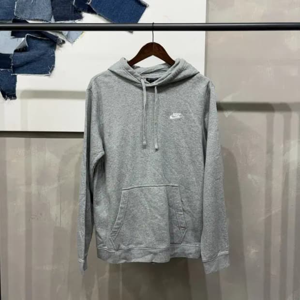 (105) 나이키 캐주얼 약기모 자수 후드티