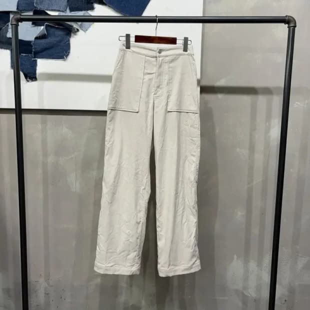 (24~26인치) 캘빈클라인 CK 여성 밴딩 골덴 코듀로이 팬츠 바지