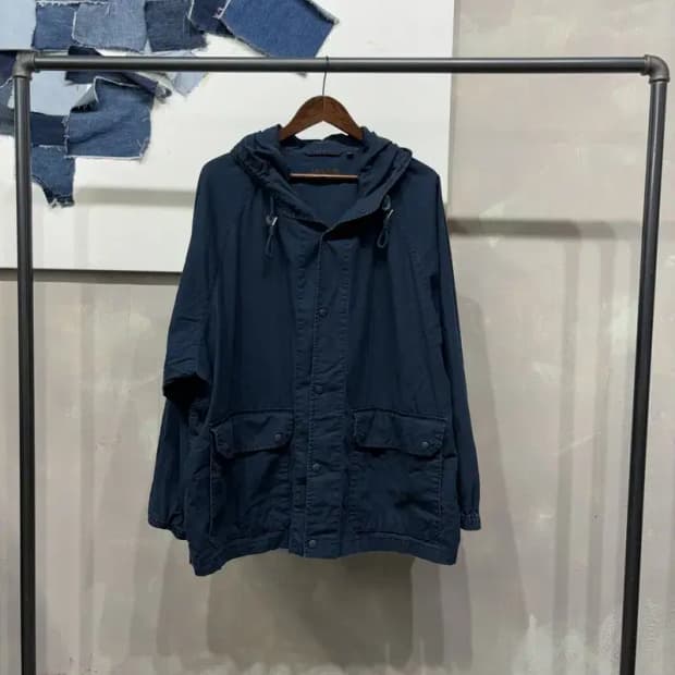 (115) 유니클로 아메카지 빅사이즈 야상 후드자켓