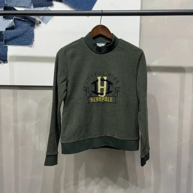 (95) 빈폴 여성 후리스 기모 모크넥 맨투맨