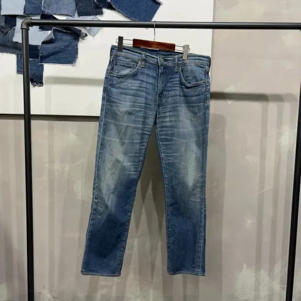 (32인치) 리바이스 511 빈티지 워싱 스판 청바지 데님팬츠