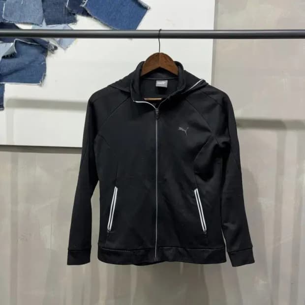 (85) 퓨마 여성 기모 기능성 저지 집업 자켓