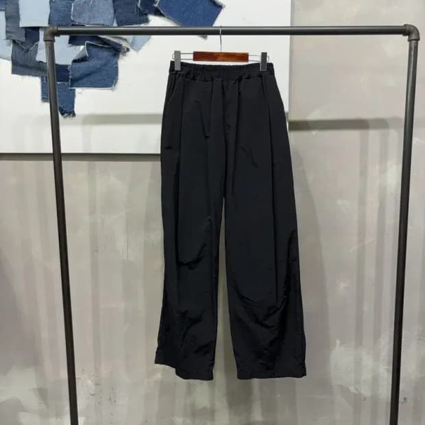 (28~30인치) 슬로우레코드하우스 스트릿 밴딩 나일론 팬츠