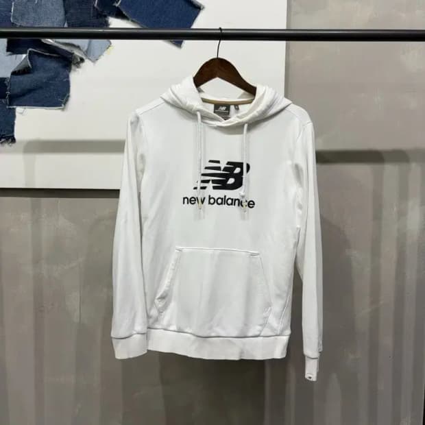 (90) 뉴발란스 캐주얼 스트릿 프린팅 후드티