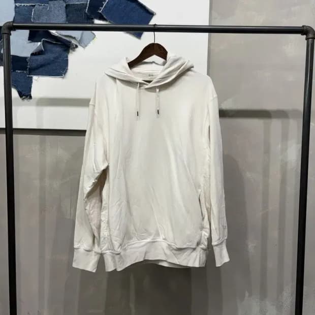 (110) 유니클로 캐주얼 베이직 무지 후드티