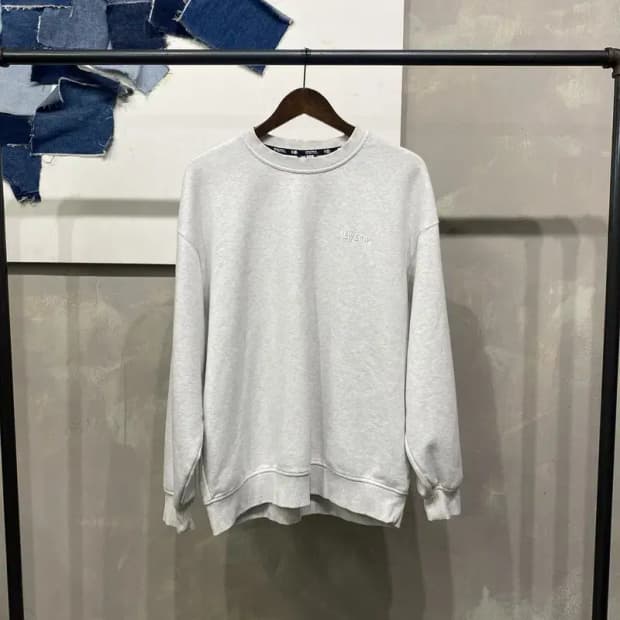 (105) 뉴에라 캐주얼 스트릿 백멜란지 맨투맨 긴팔 티