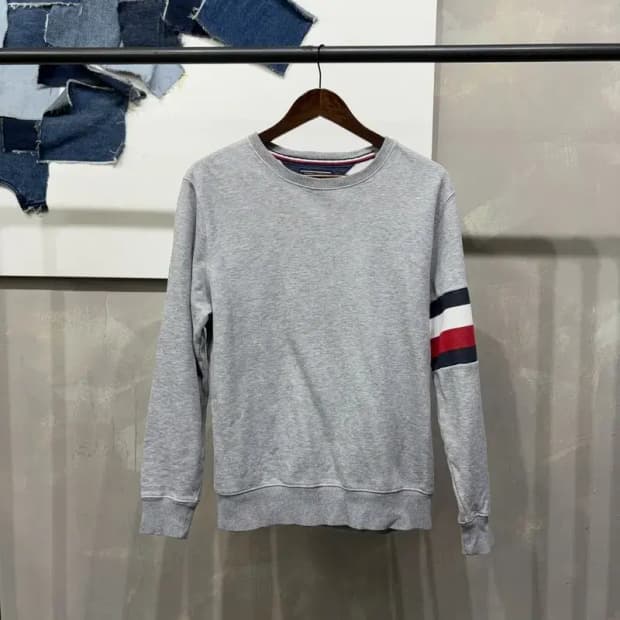 (95) 타미힐피거 캐주얼 맨투맨 긴팔티