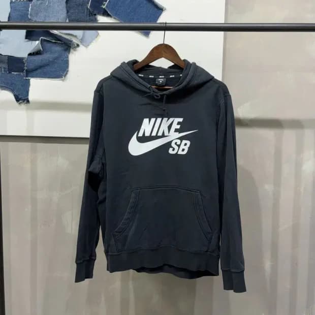 (105) 나이키SB 캐주얼 로고 프린팅 기모 후드티