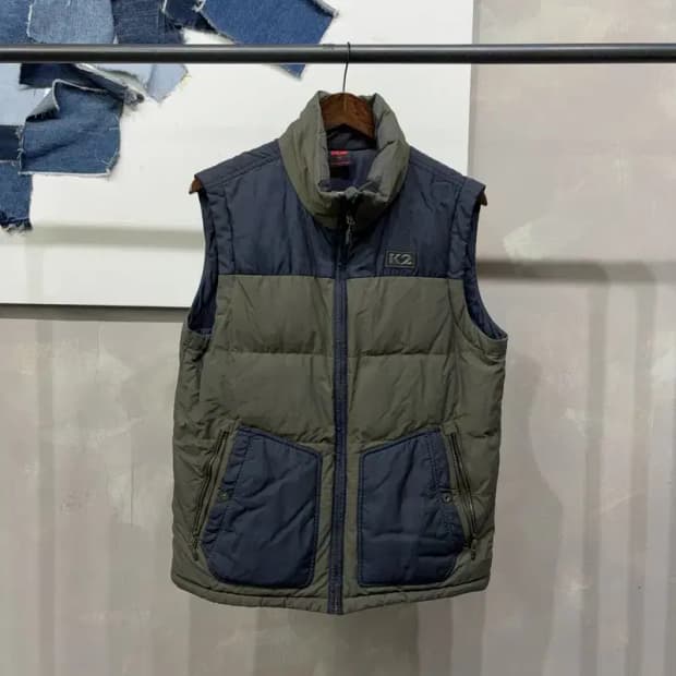 (100) K2 케이투 등산 아웃도어 오리털 패딩조끼