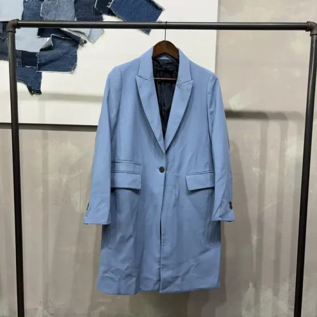 (90) 자라 ZARA 여성 모직코트