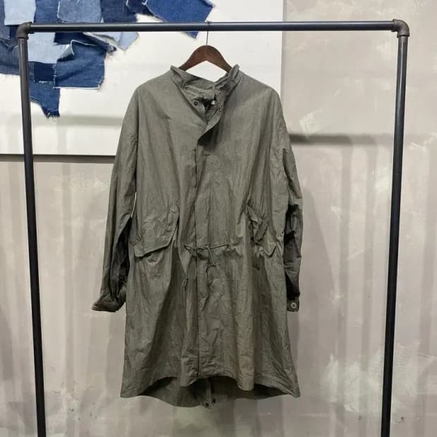 (100) 파르티멘토 여성 캐주얼 롱 야상 자켓