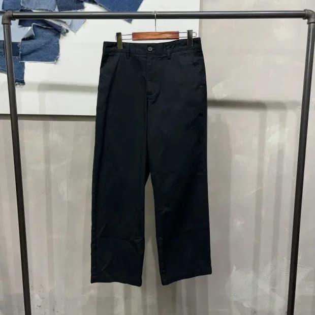 (28인치) 무신사스탠다드 여성 와이드핏 면바지 팬츠