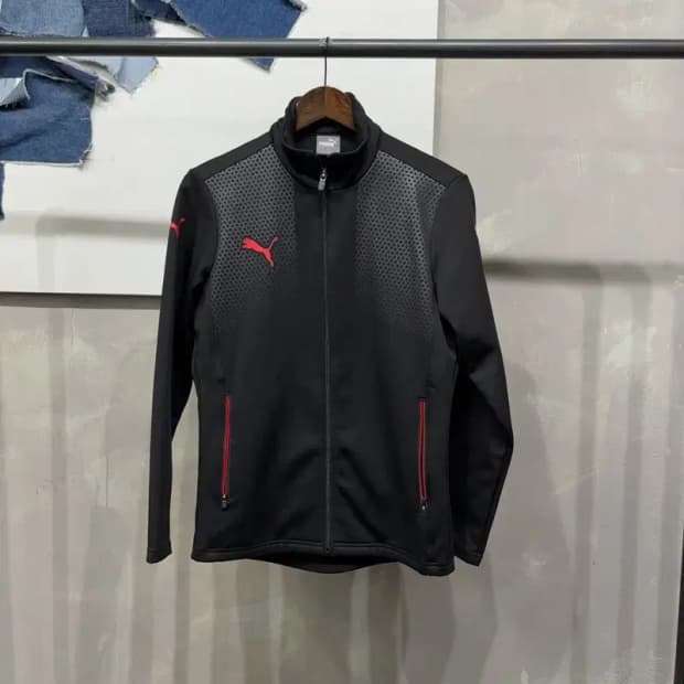 (95) 퓨마 운동 스포츠 기능성 저지 집업 자켓