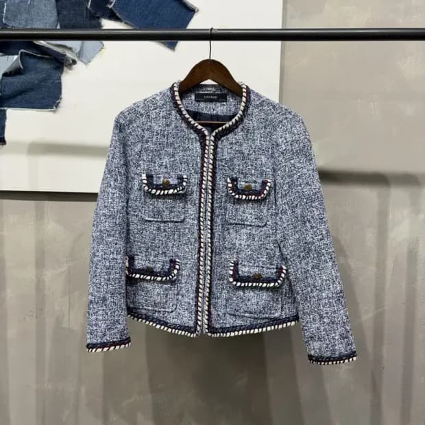 (95) 자라 ZARA 여성 캐주얼 트위드 자켓