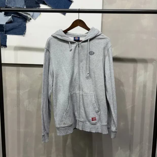 (100) 디키즈 캐주얼 스트릿 기모 후드집업 자켓