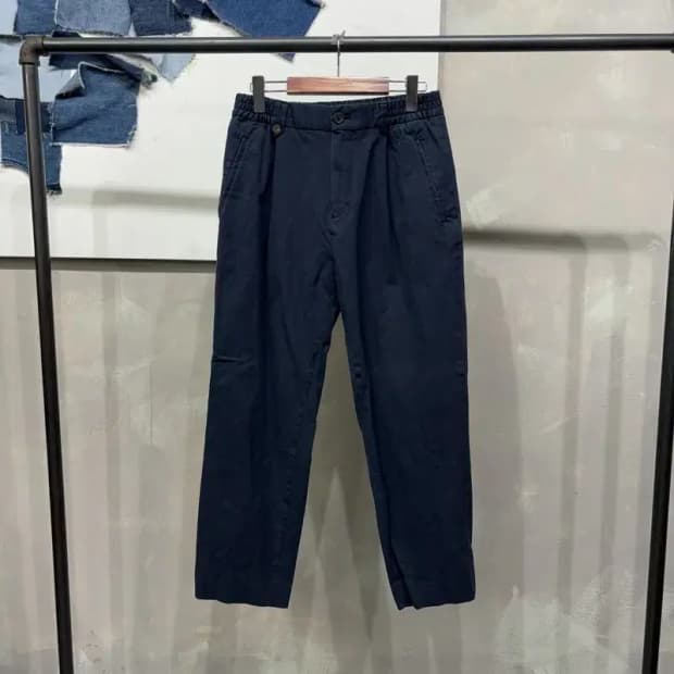 (30~32인치) 커스텀멜로우 캐주얼 밴딩 팬츠 바지