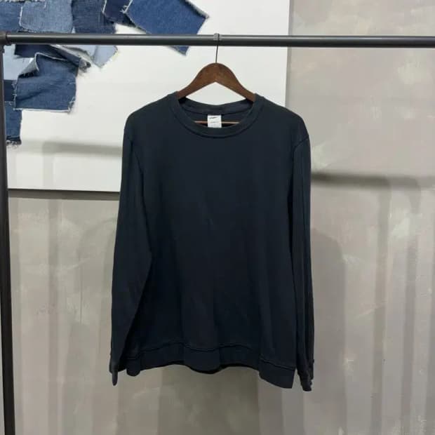 (100) 나이키 요가 기모 맨투맨 긴팔티