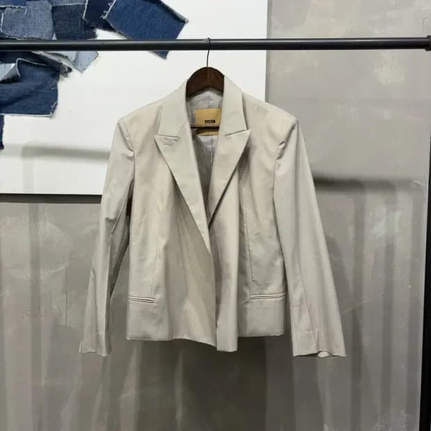 (90) 시스템 여성 한섬 캐주얼 블레이저